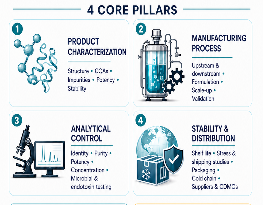 Chemistry, Manufacturing, and Controls (CMC): The Foundation of Successful Biotech Product Development